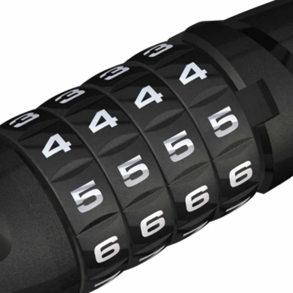 ABUS Tresor 6512c Kabellås, Black, 180cm