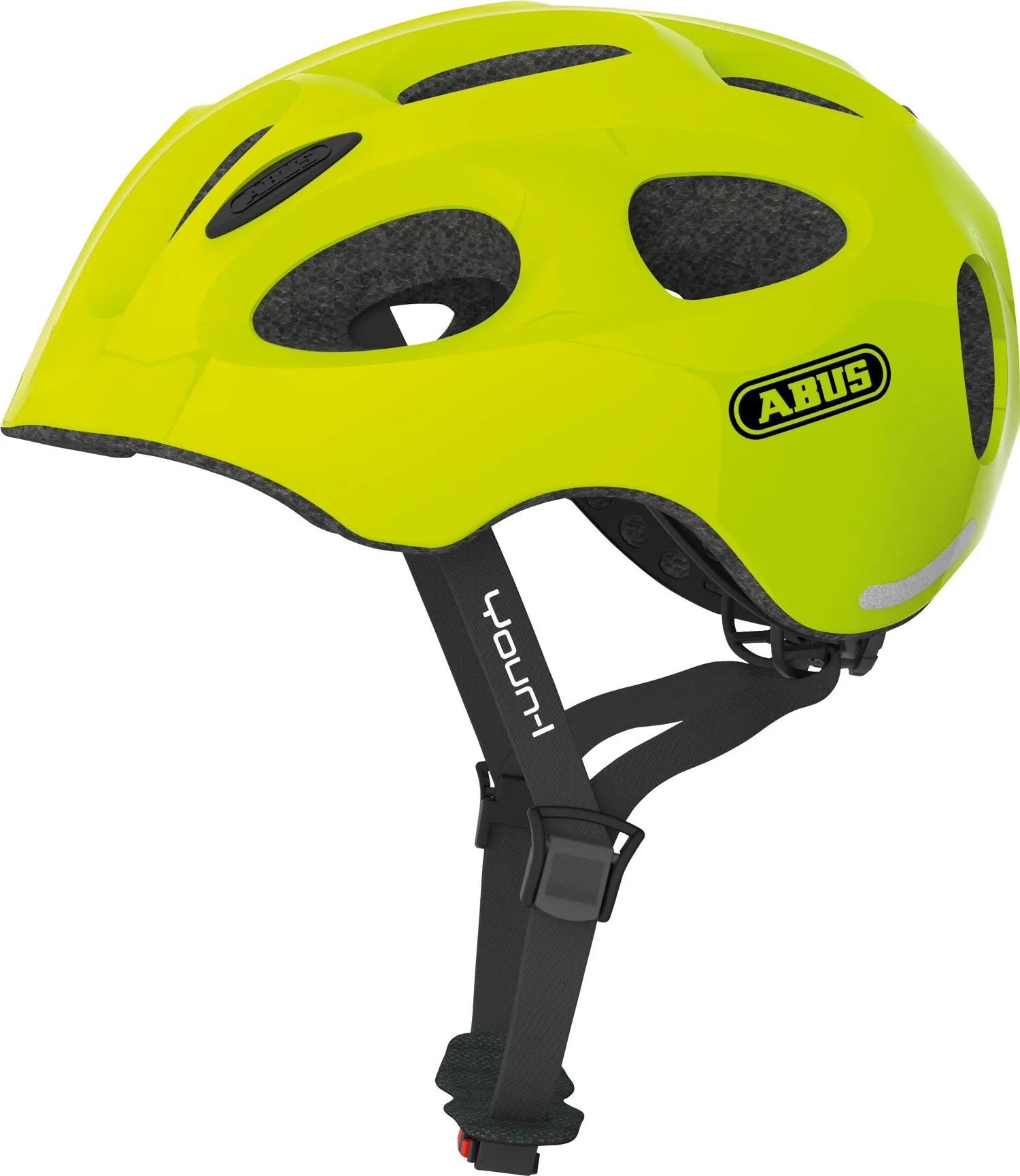 ABUS Youn-I Junior hjälm neon ABUS Youn-I Junior hjälm neon
