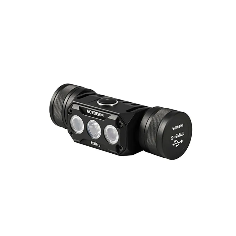Acebeam H50 2.0 Ficklampa, Black, One Size