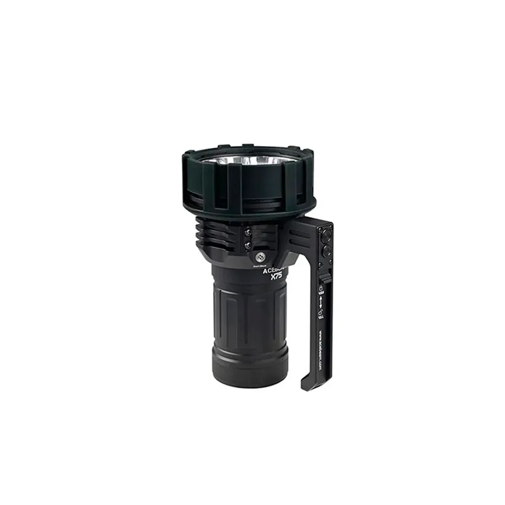 Acebeam X75 70.2 6500k Ficklampa, Black, One Size