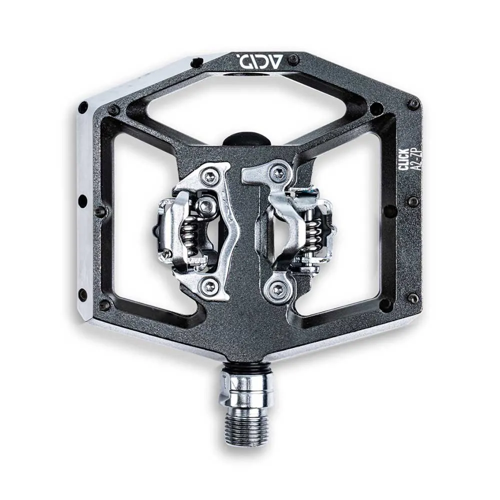 ACID Click A2-zp Cykelpedaler, Silver, One Size