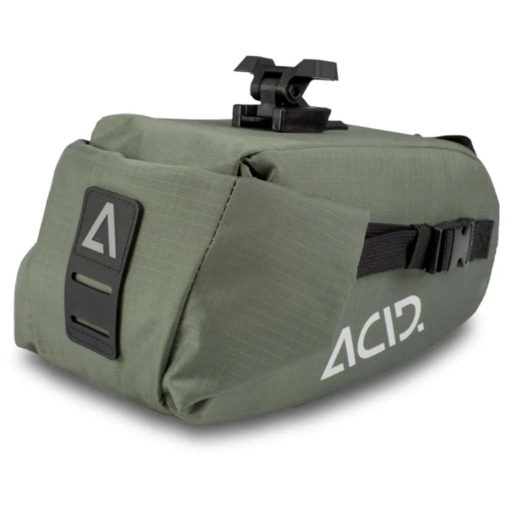ACID Click Xl 1.2l Verktygssadelväska, Olive, One Size