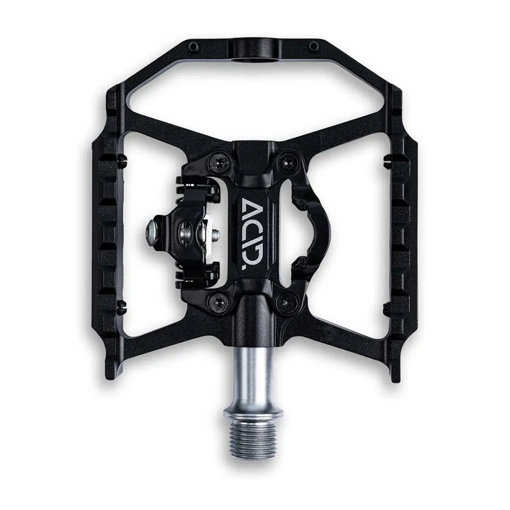 ACID Combo A4-ib Hybrid Cykelpedaler, Black, One Size