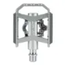 ACID Combo A7-ib Classic Cykelpedaler, Silver, One Size