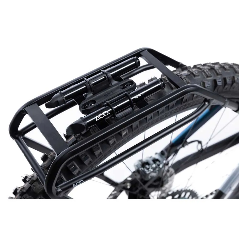 ACID Full Suspension Rilink Axle Mount Bakre Pakethållare, Black, One Size