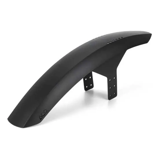 ACID Mud Blocker Long Främre Stänkskärm, Black, One Size