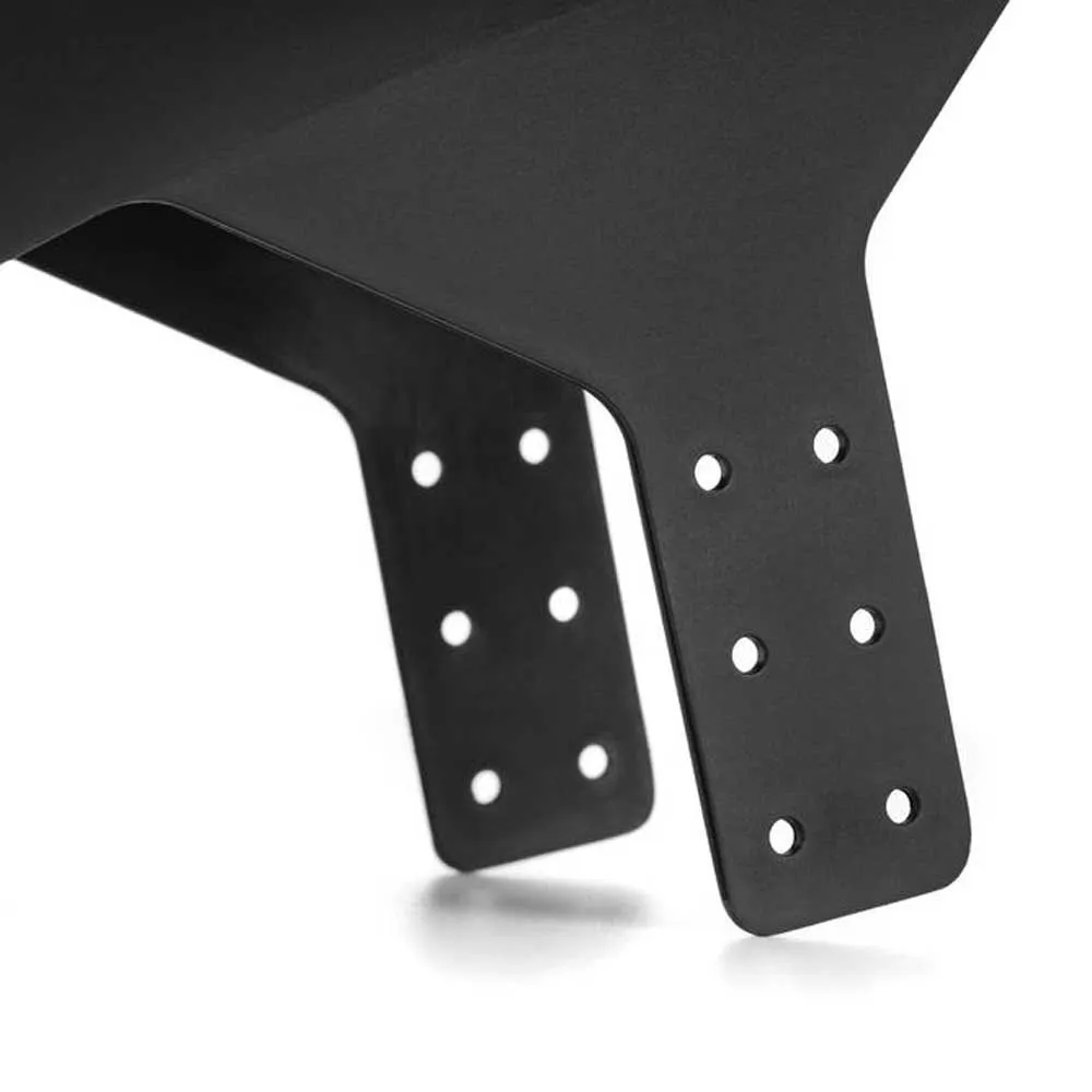 ACID Mud Blocker Long Främre Stänkskärm, Black, One Size