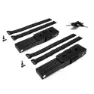 ACID Rigid 100 Pure Twin Pack Hopfällbart Lås, Black, 7 x 1000mm