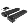 ACID Rigid 100 Pure Twin Pack Hopfällbart Lås, Black, 7 x 1000mm