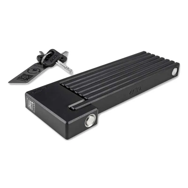 ACID Rigid 120 Pure Hopfällbart Lås, Black, One Size