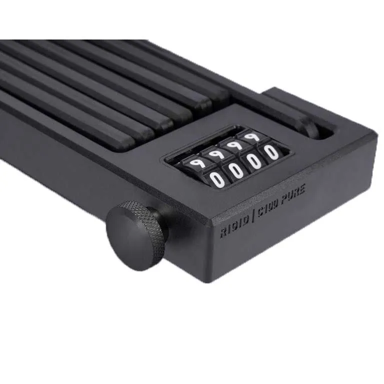 ACID Rigid Pure C100 Hopfällbart Lås, Black, One Size