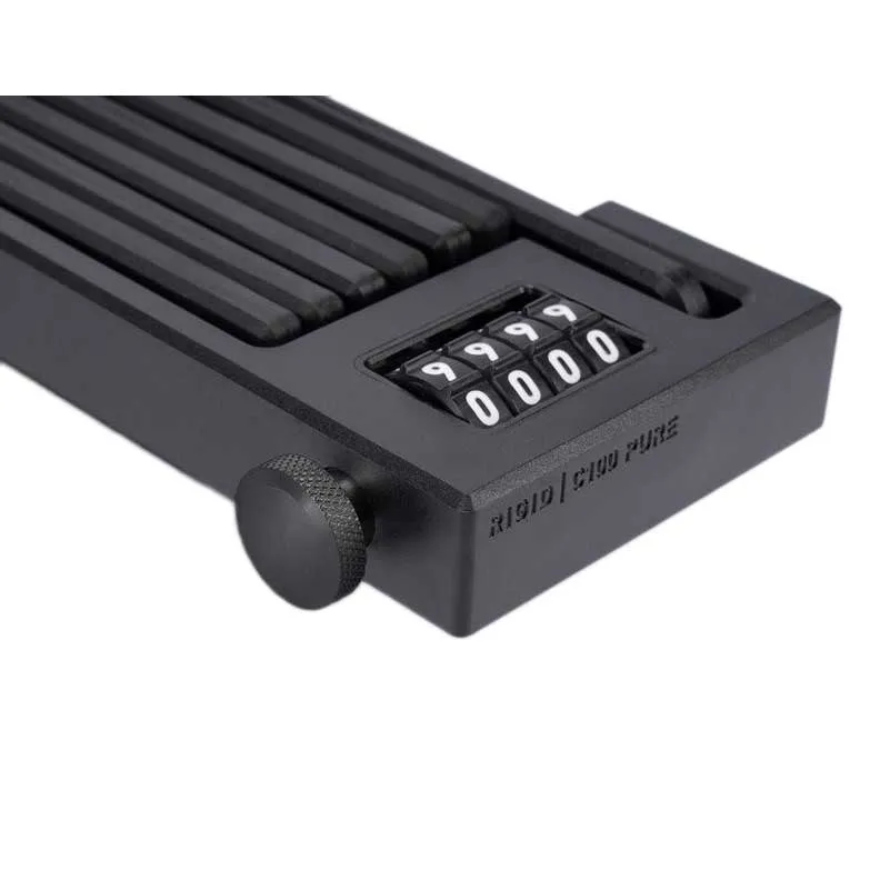 ACID Rigid Pure C120 Hopfällbart Lås, Black, One Size