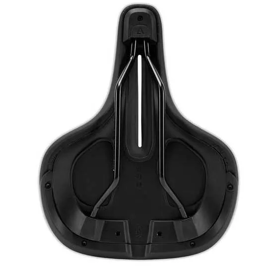 ACID Shen Ponso Cykelsadel, Black, 220mm