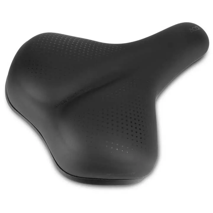 ACID Shen Ponso Plus Cykelsadel, Black, 220mm