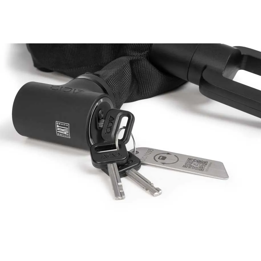 ACID Solid Pro K120 Cargo Kedjelås, Black, One Size ACID Solid Pro K120 Cargo Kedjelås, Black, One Size