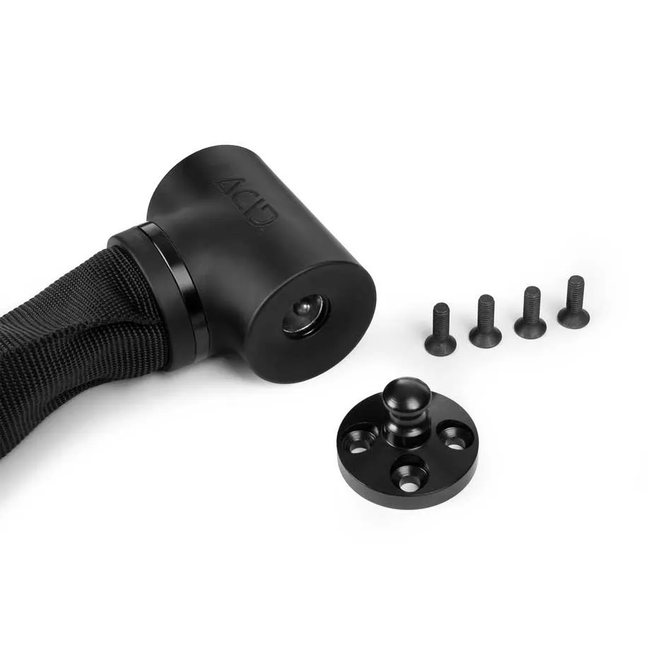 ACID Solid Pro K120 Cargo Kedjelås, Black, One Size ACID Solid Pro K120 Cargo Kedjelås, Black, One Size