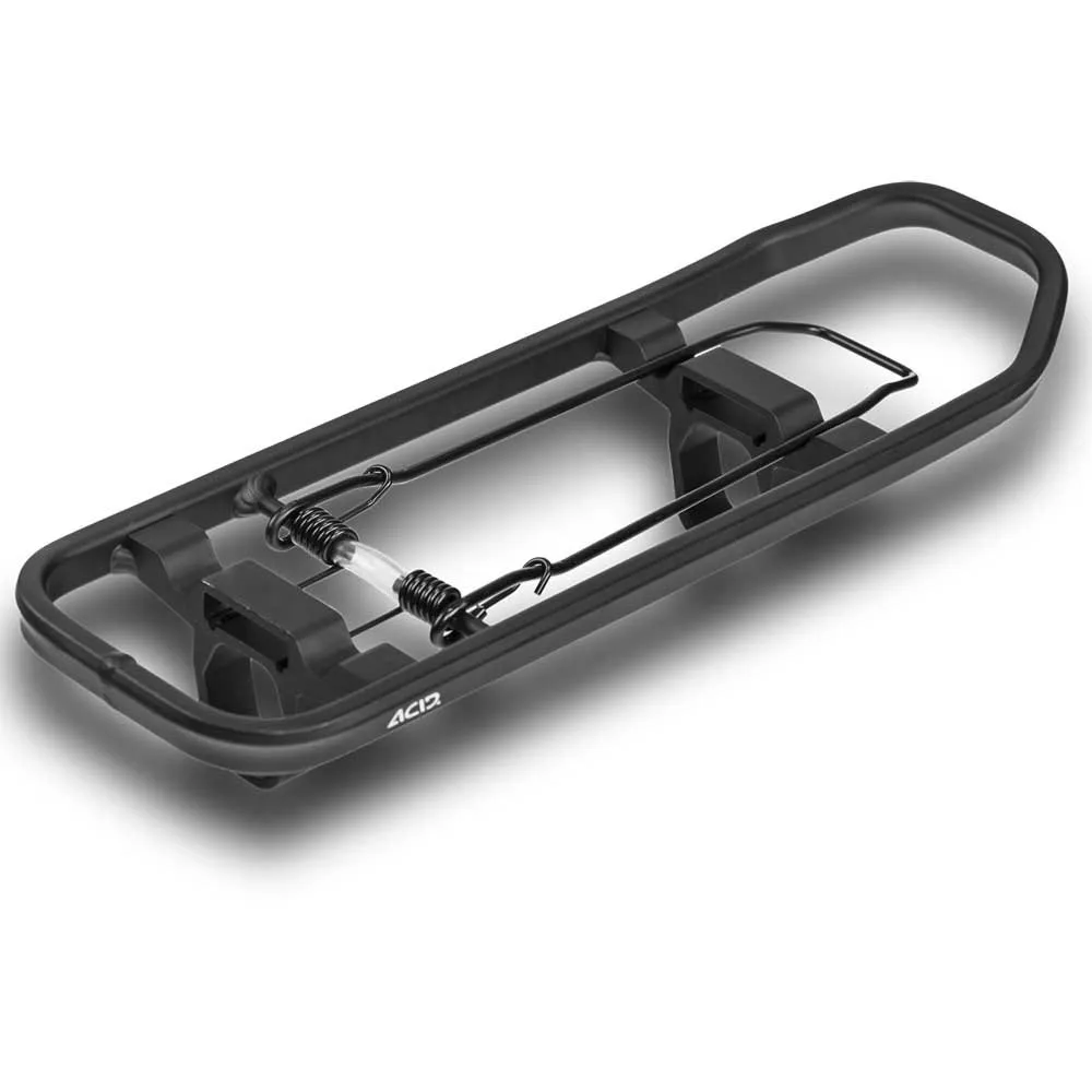 ACID Top Beam Spring Clamp Rilink Bakre Pakethållare, Black, One Size