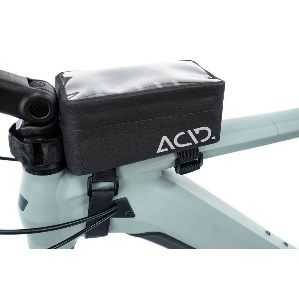 ACID Top Tube View 1l Ramväska, Black, One Size