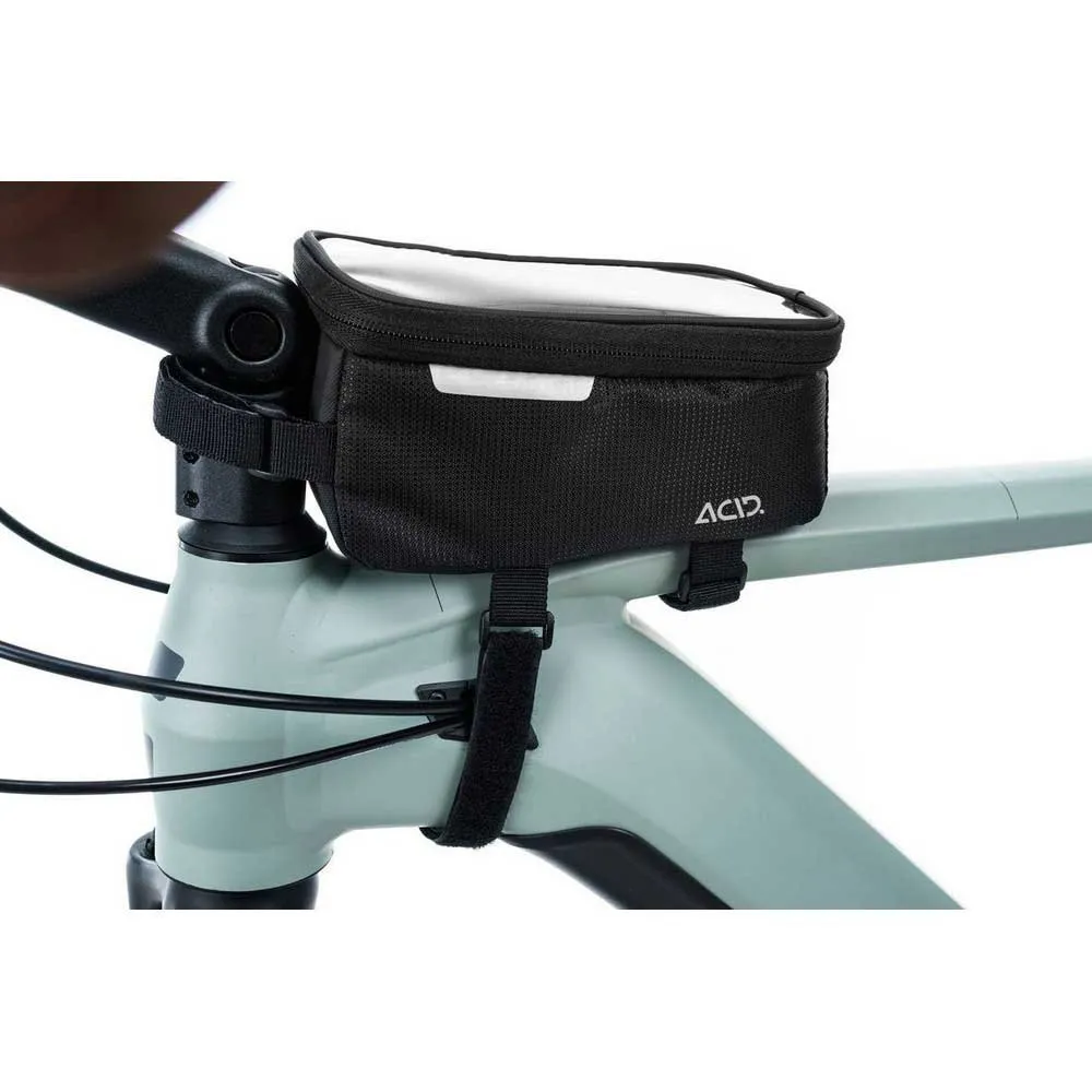ACID Top Tube View Cmpt 1l Ramväska, Black, One Size
