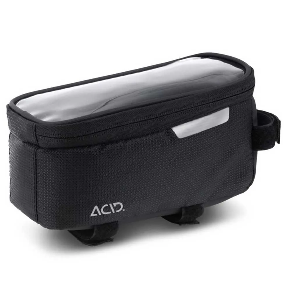 ACID Top Tube View Cmpt 1l Ramväska, Black, One Size