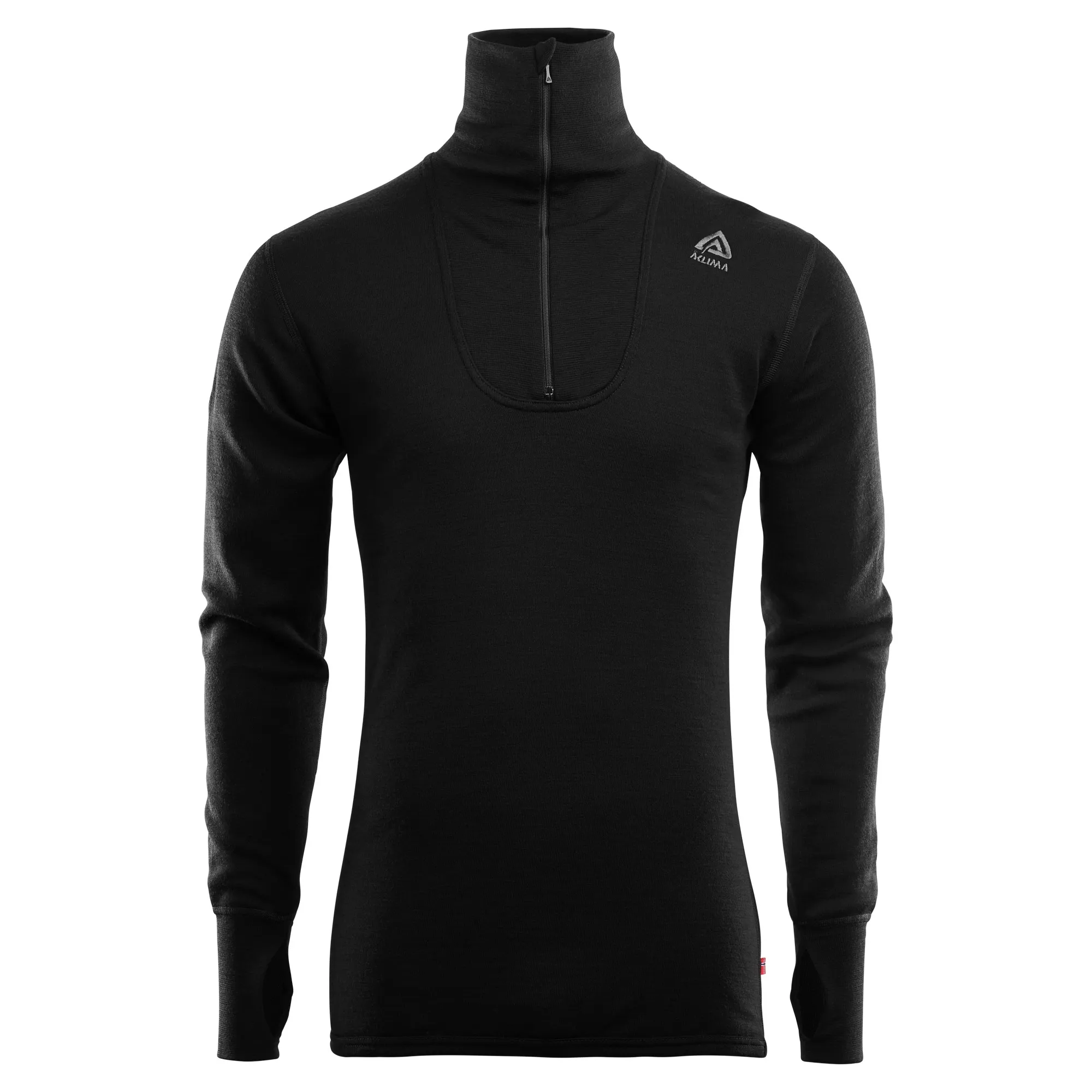 Aclima DoubleWool Polo with Zip Man
