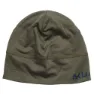 Aclima LightWool Hunting Safety Beanie, High Risk Red/ Ranger Green