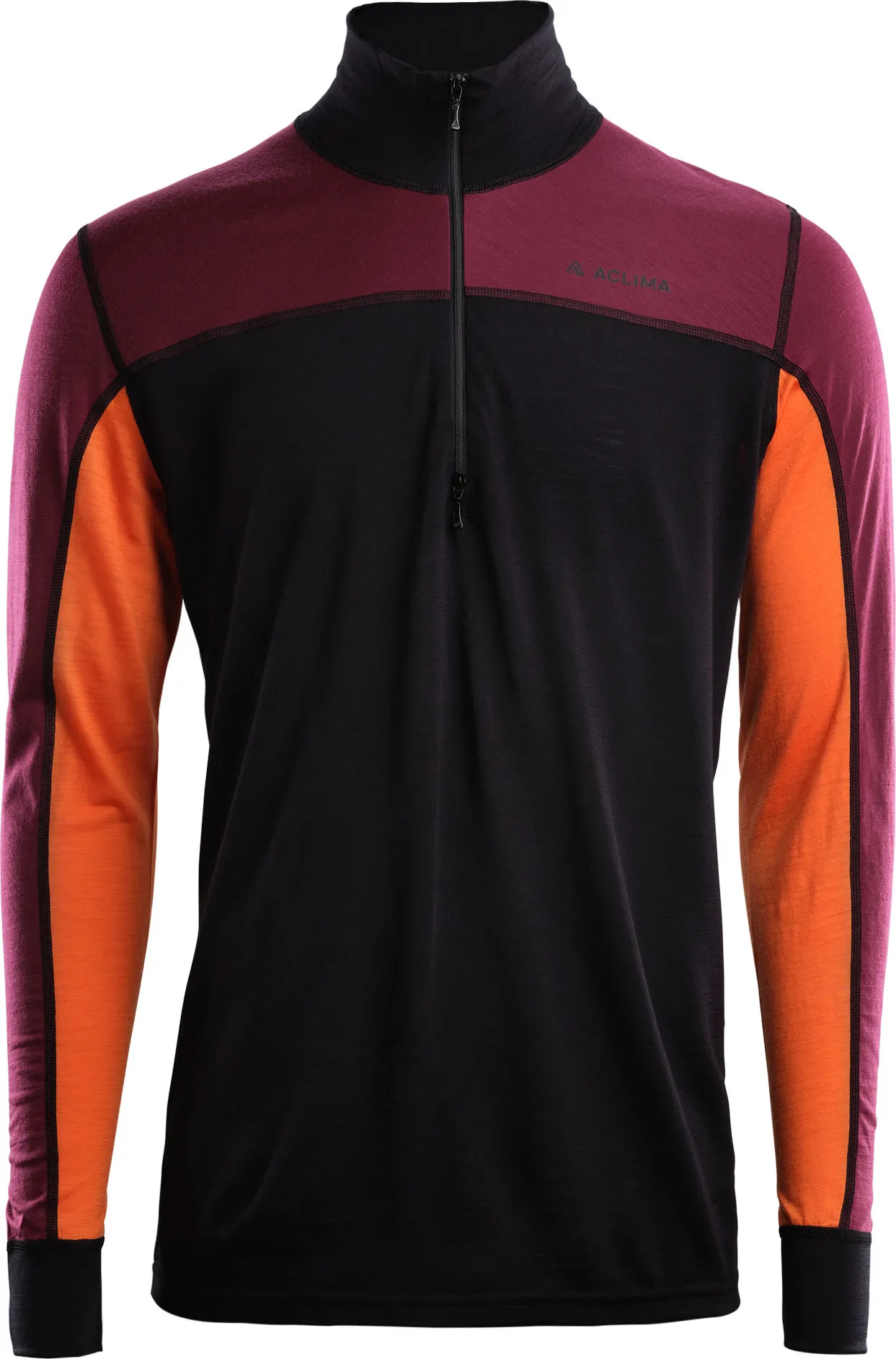 Aclima LightWool Reinforced Mockneck Man