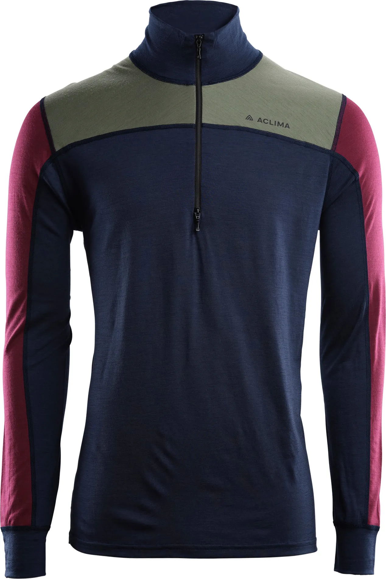 Aclima LightWool Reinforced Mockneck Man