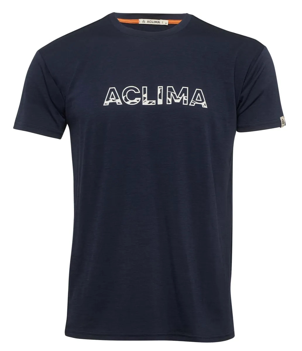 Aclima Men's LightWool Classic Tee Logo Aclima Men's LightWool Classic Tee Logo