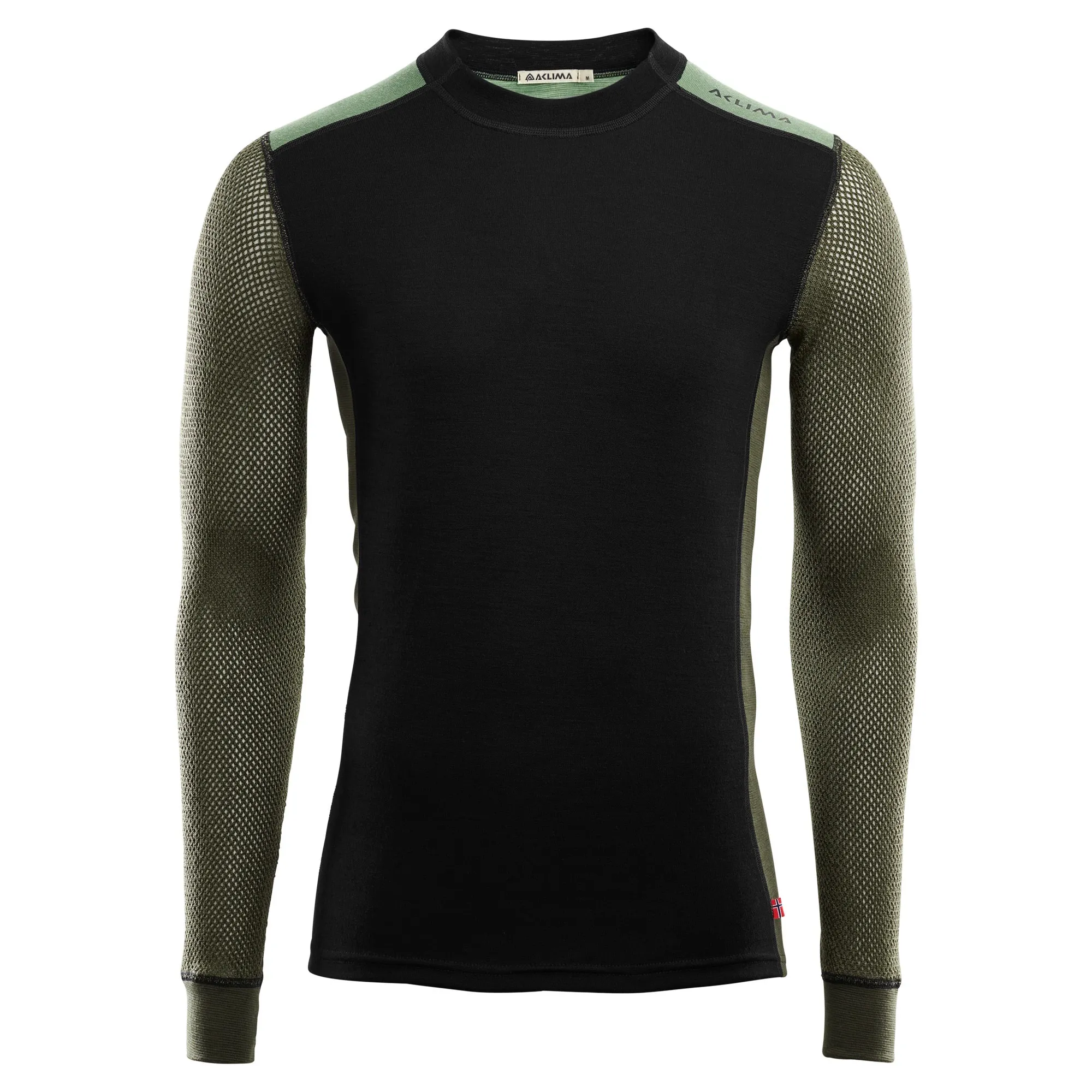 Aclima Men's WoolNet Hybrid Crew Neck Aclima Men's WoolNet Hybrid Crew Neck