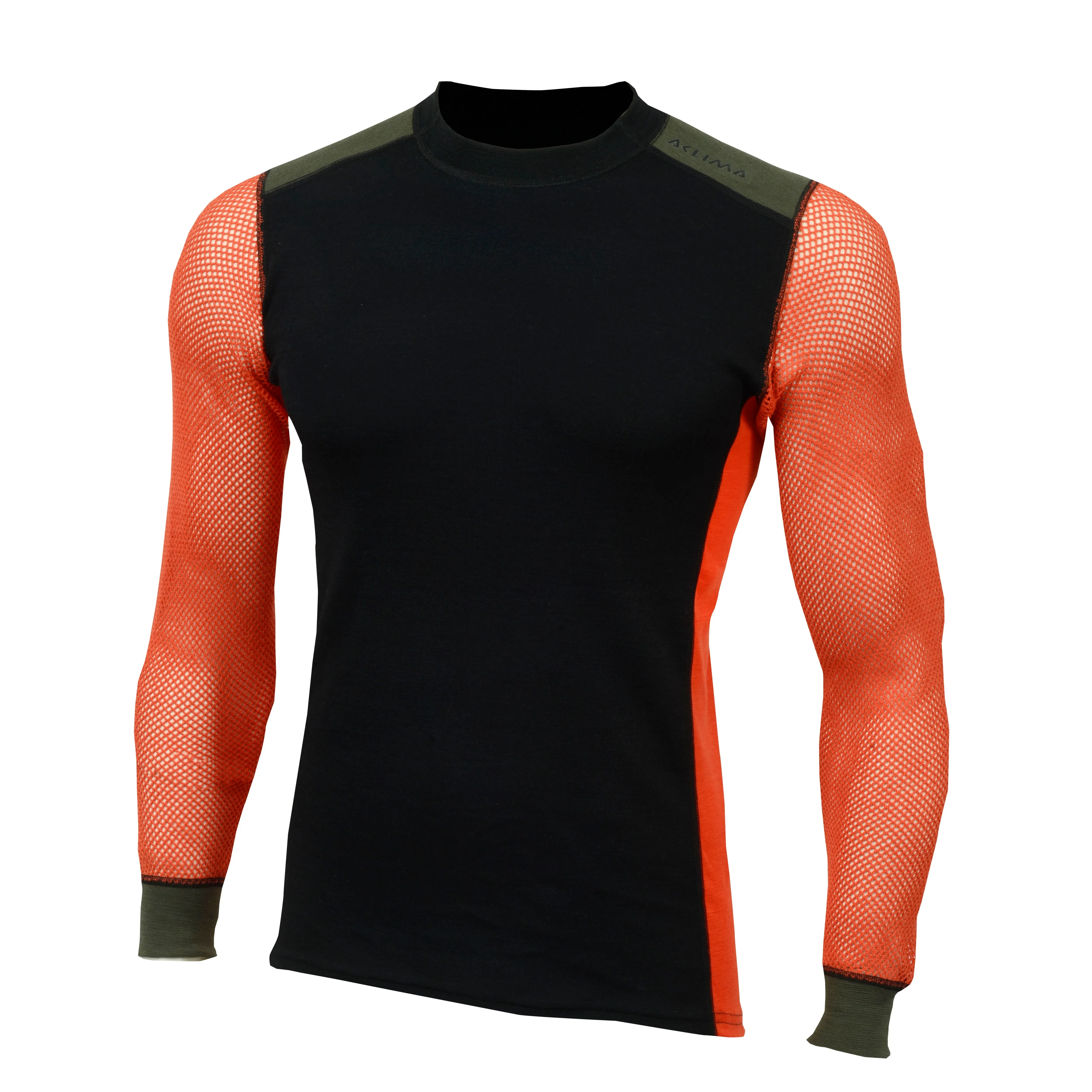 Aclima Men's WoolNet Hybrid Crew Neck