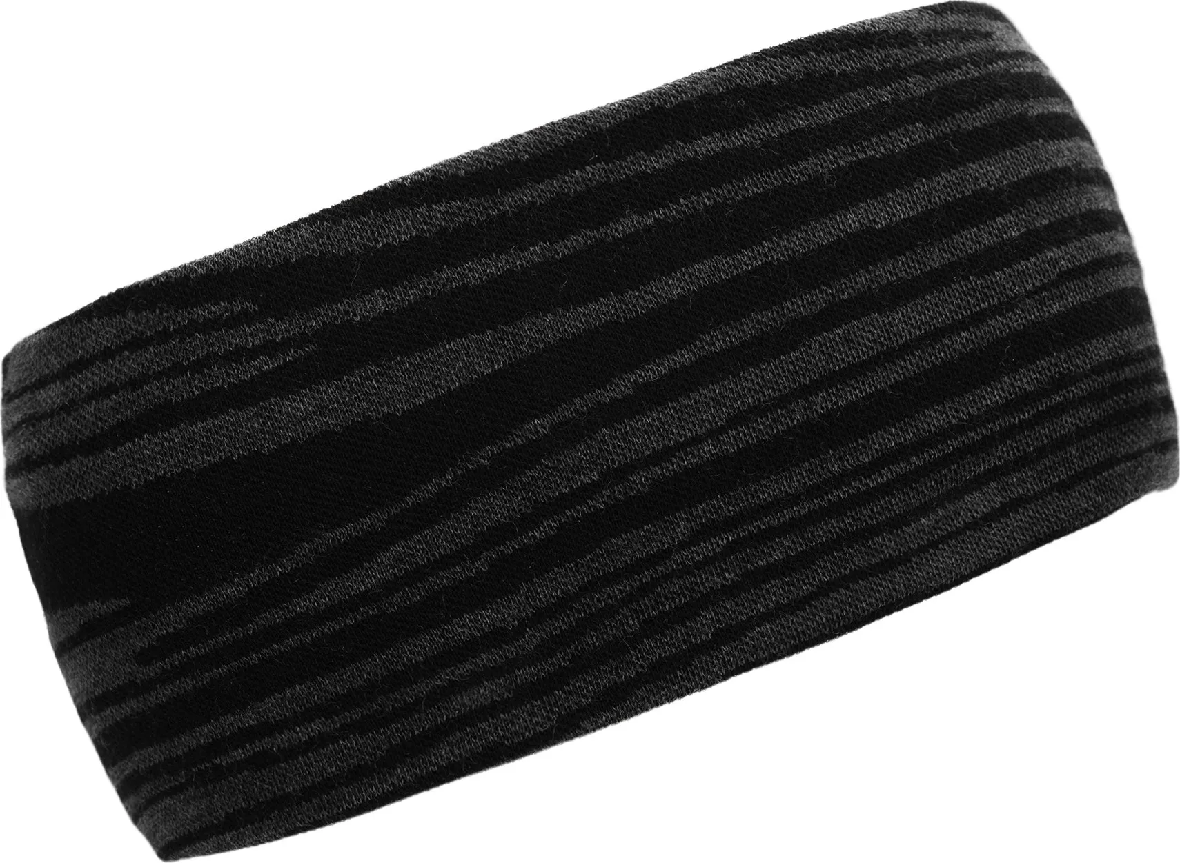 Aclima Warmwool Headband, Black motion