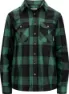 Check Dark Grey / Green