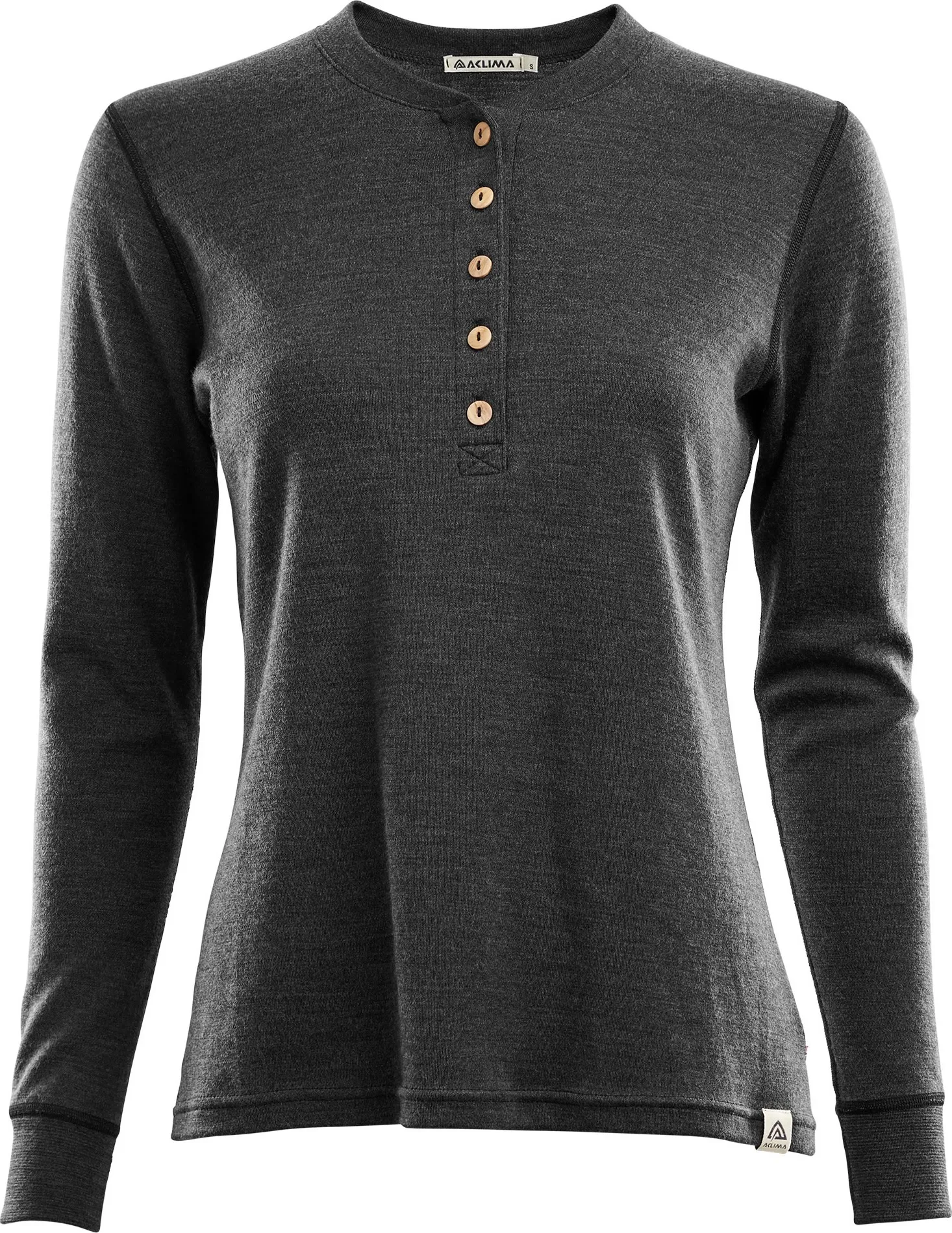 Aclima Women's WarmWool Granddad Shirt