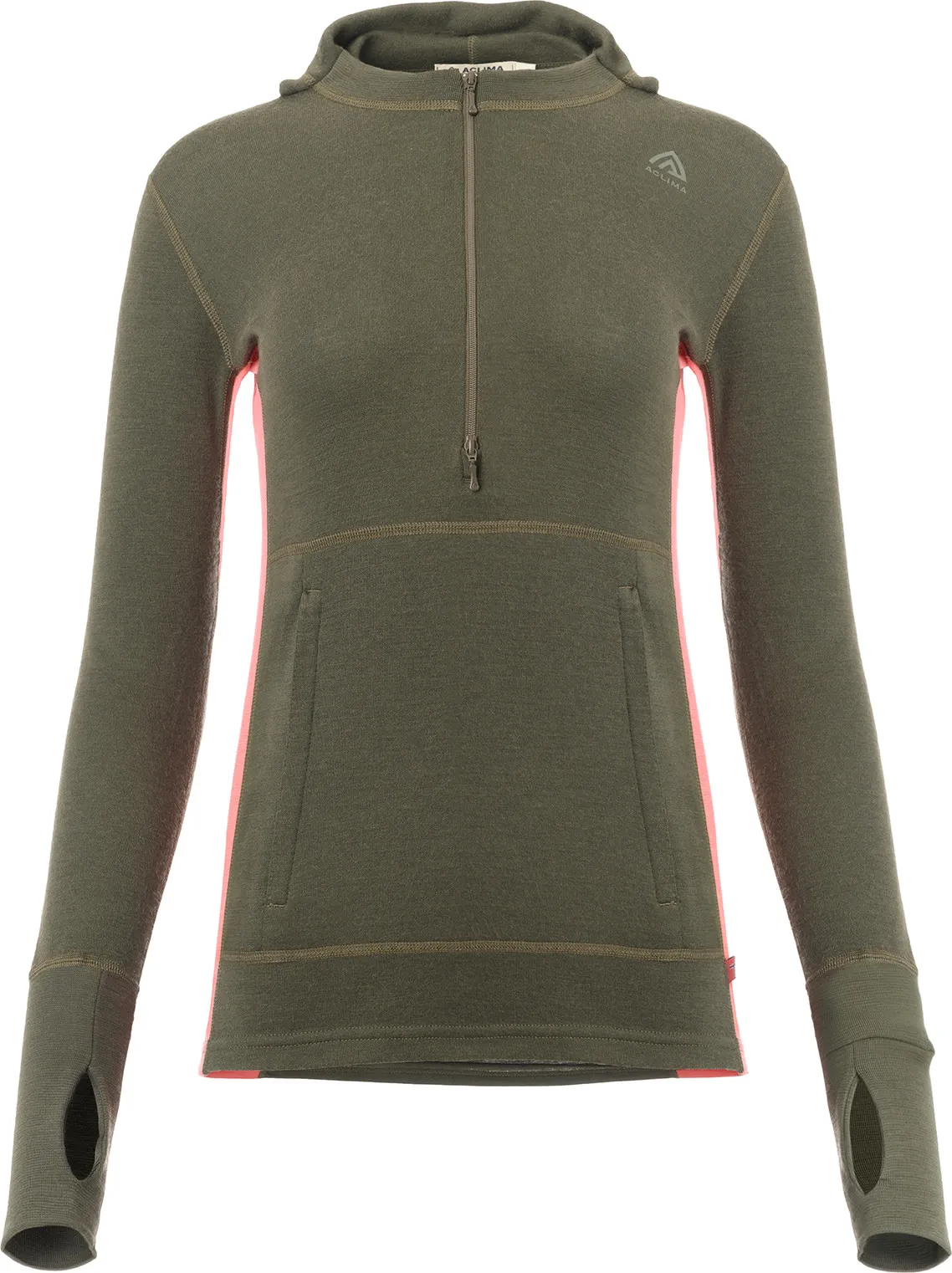 Aclima Women's WarmWool Hoodsweater with Zip