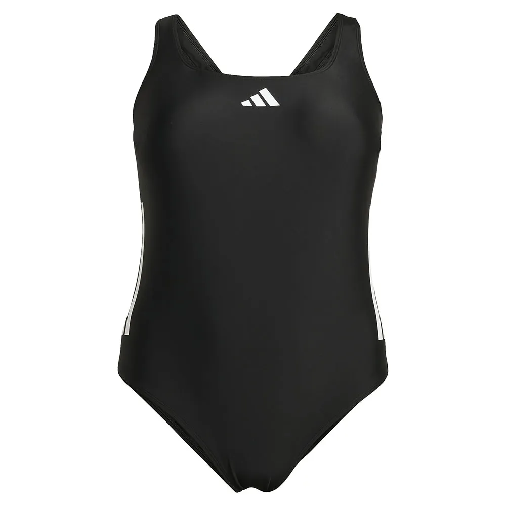 adidas 3 Stripes C Back Plus Baddräkt female adidas 3 Stripes C Back Plus Baddräkt female