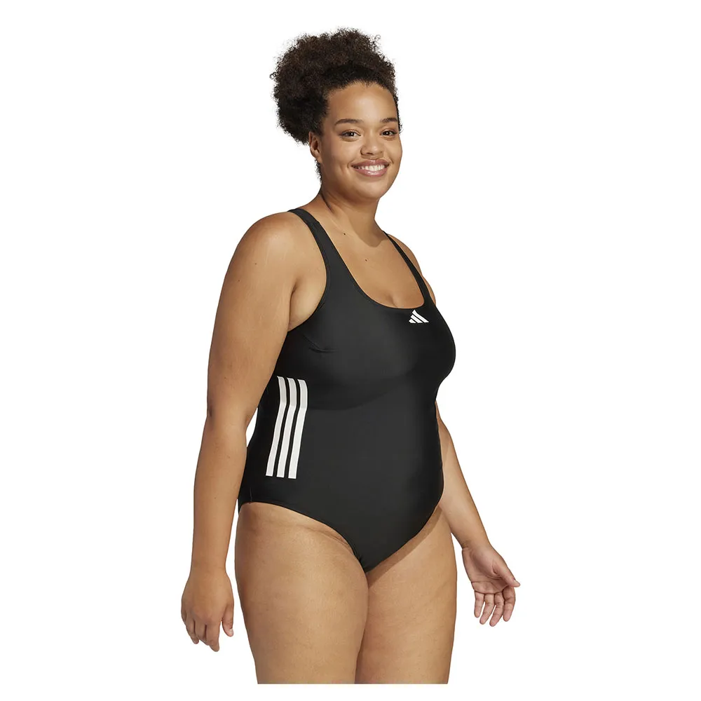 adidas 3 Stripes C Back Plus Baddräkt female adidas 3 Stripes C Back Plus Baddräkt female