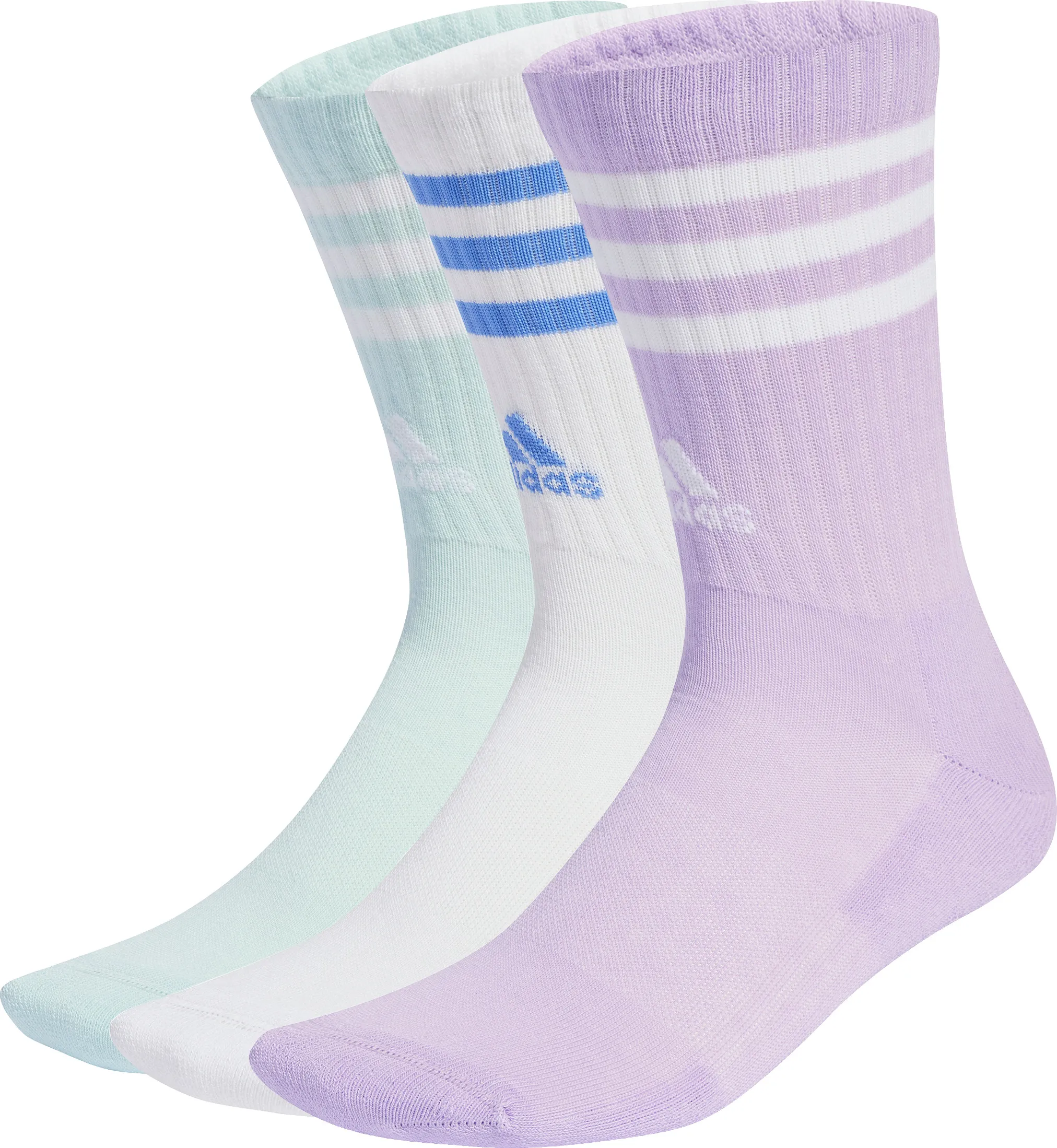 adidas 3-Stripes Cushioned Sportswear Crew Socks 3-Pairs adidas 3-Stripes Cushioned Sportswear Crew Socks 3-Pairs