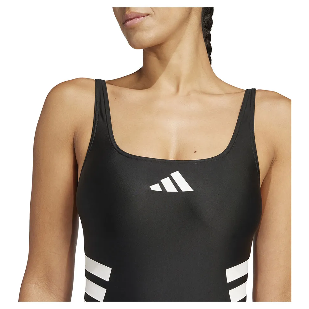 adidas 3 Stripes U Back Baddräkt female adidas 3 Stripes U Back Baddräkt female
