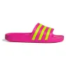 adidas Adilette Aqua Tofflor female, Shock pink / solar slime / shock pink, EU 37