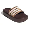 adidas Adilette Platform Tofflor female, Shadow brown / cloud white / magic beige, EU 43