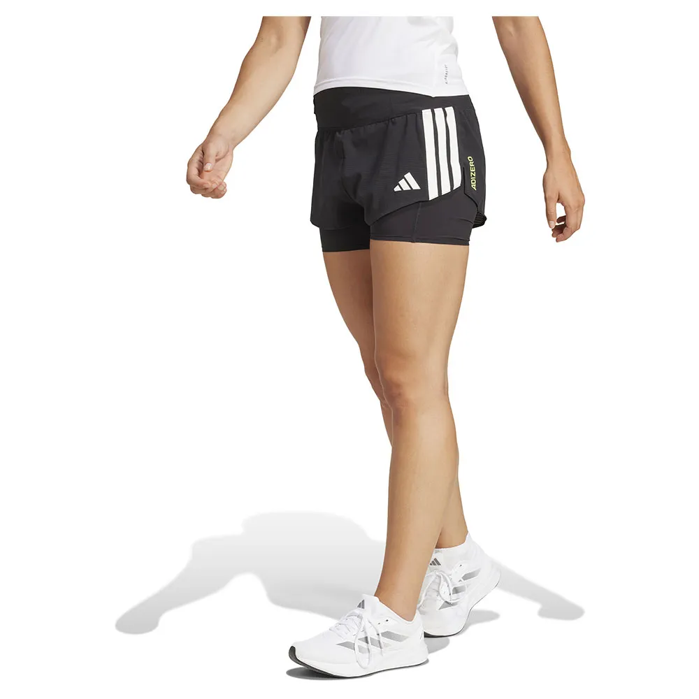adidas Adizero 2in1 Gel Pocket Shorts female