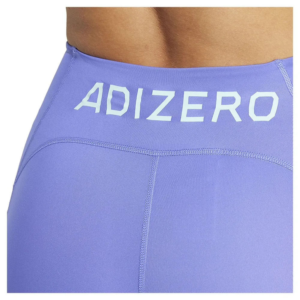 adidas Adizero 3´´ Korta Leggings female, Semi cobalt blue