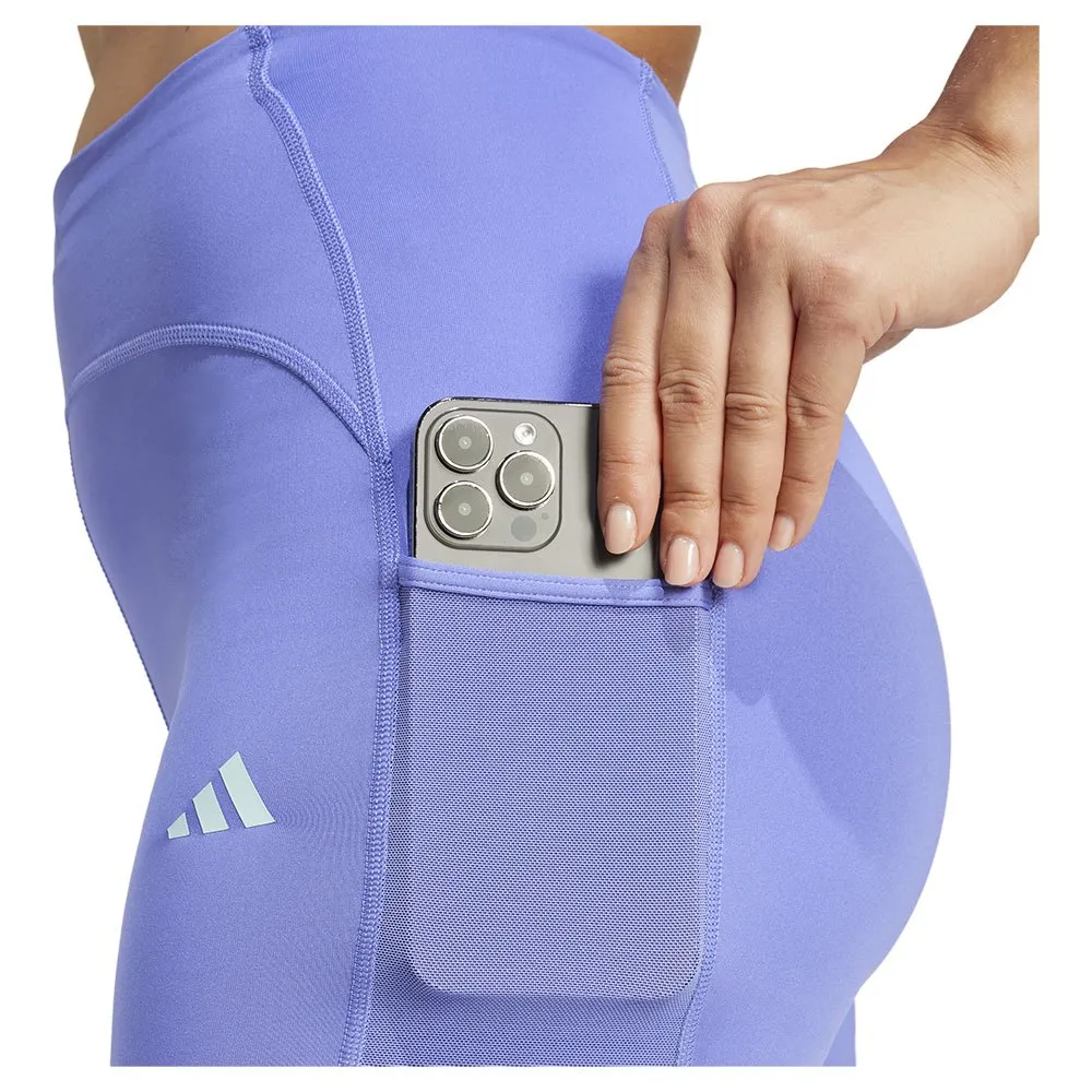 adidas Adizero 3´´ Korta Leggings female, Semi cobalt blue