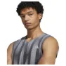 adidas Adizero Btn Running ärmlös T-shirt male, Grey three / grey five