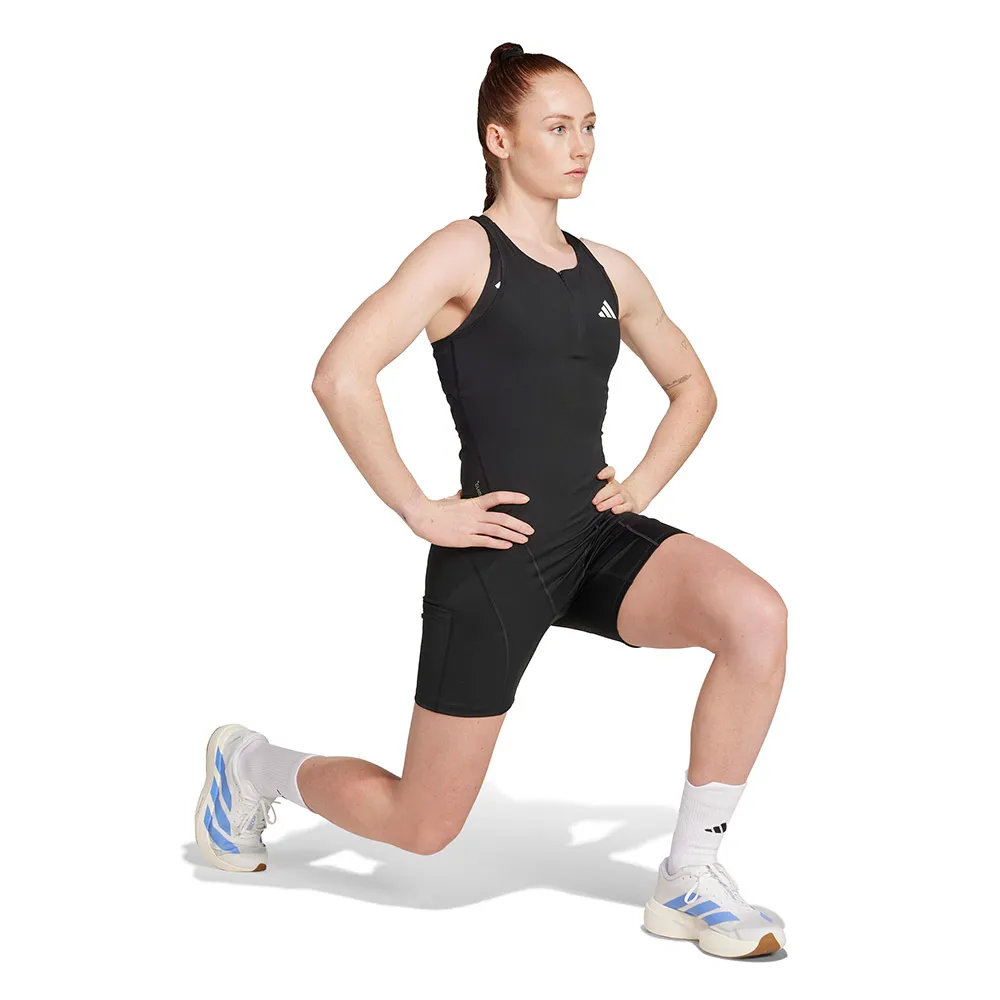 adidas Adizero Btn Running Sprint ärmlös Triathlondräkt female, Black adidas Adizero Btn Running Sprint ärmlös Triathlondräkt female, Black