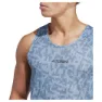 adidas Agr ärmlös T-shirt, Blue dawn / wonder steel