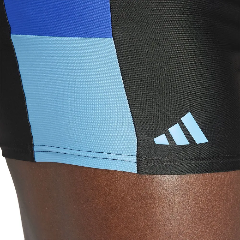 adidas Block Badbyxor Boxer male, Black / team royal blue / blue burst