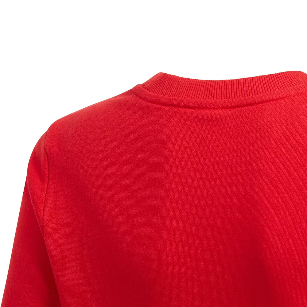 adidas Bold Crew Träningsdräkt, Scarlet / white