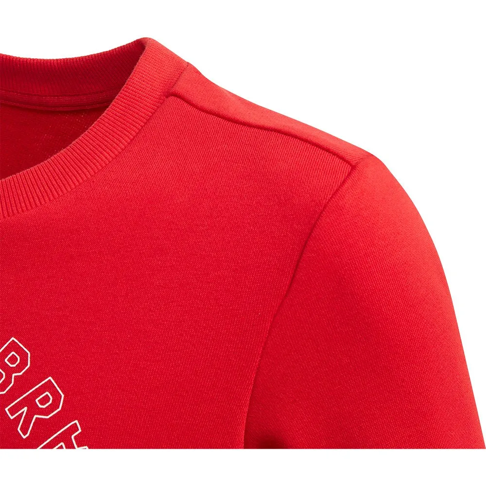adidas Bold Crew Träningsdräkt, Scarlet / white